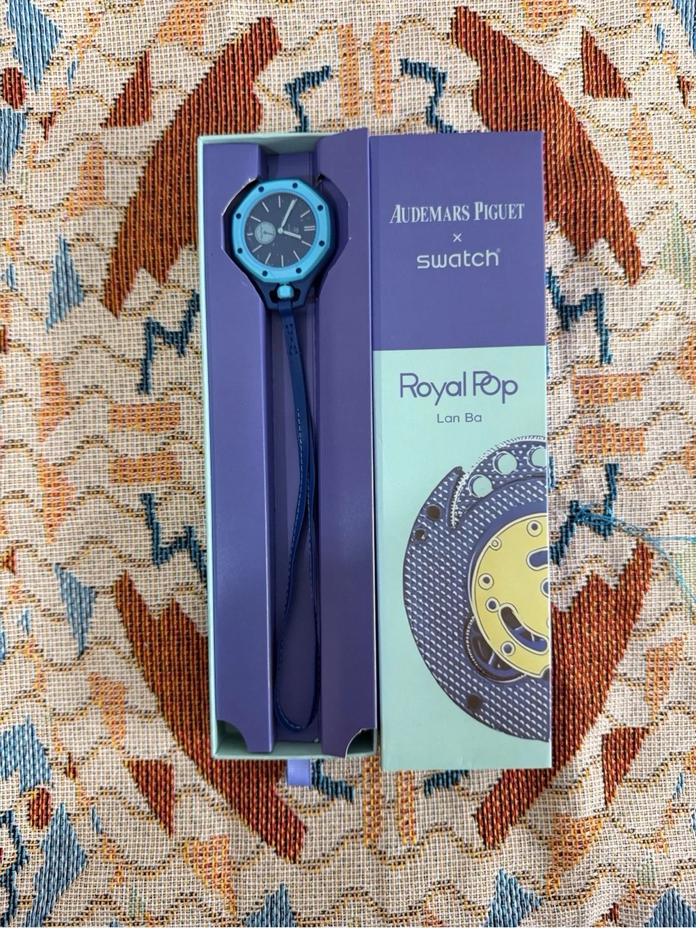 Swatch x AP Royal POP Collaboration Pocket Watch
